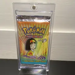 Pokemon TCG Gym Heroes Misty Booster Pack 11 Cards 2000 English w/ case - Image 1