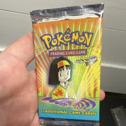 Pokemon TCG Gym Heroes Misty Booster Pack 11 Cards 2000 English w/ case - Image 3