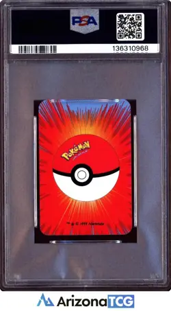 Pokemon 1999 Kadabra 6 Of Hearts Blue Bicycle Pokemon Mini Playing Cards PSA 9 - Image 2