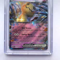 Mimikyu ex #4 CGC 9 MINT– Scarlet Violet Holo Rare Pokemon Card Black Star Promo - Image 4