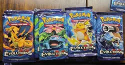 Pokemon XY Evolutions Booster Trading Card Game (820650801556) 820650801556 - Image 1