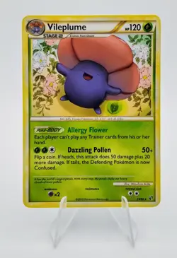Vileplume 24/90 Undaunted 2010 Pokemon Card - Image 1