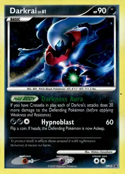 Darkrai #DP52 Diamond and Pearl Promos Lightly played - Pokemon Card - Image 1