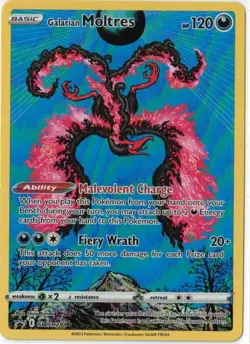 Galarian Moltres SWSH284 SWSH: Sword & Shield Promo Cards Holo - Image 1