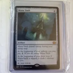 Mana Vault NM Regular Unplayed Non-foil Double Masters 2022 MTG PACK FRESH - Image 2