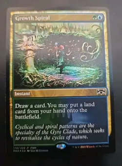 Growth Spiral FNM Promos MTG Foil Near Mint - Image 1