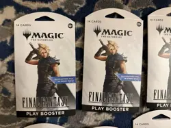 15 X Magic The Gathering Final Fantasy Play Booster Packs Sealed - Image 2