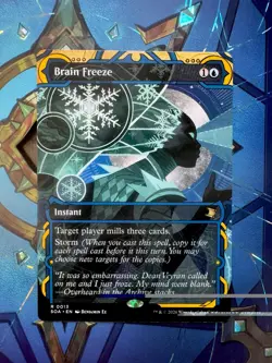 MTG Brain Freeze Secrets of Strixhaven: Mystical Archive (SOA) Regular NM - Image 1