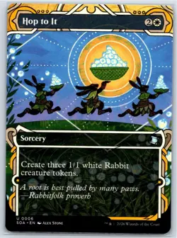 Hop to It Secrets of Strixhaven: Mystical Archive 6 Regular MTG Card NM - Image 1