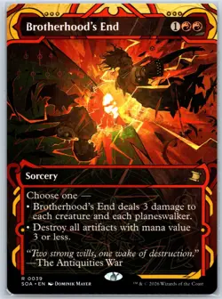 Brotherhood's End Secrets of Strixhaven: Mystical Archive 39 Regular MTG Card NM - Image 1