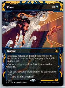 Daze Secrets of Strixhaven: Mystical Archive 15 Regular MTG Card NM - Image 1