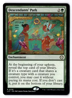 Descendants' Path NM* The Lost Caverns of Ixalan ENGLISH 0238 mtg -UnltdCards - Image 1