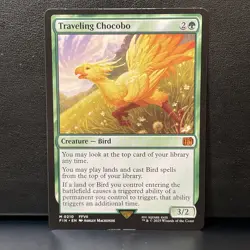 Traveling Chocobo Final Fantasy Mythic 0210 FIN Magic the Gathering - Image 1