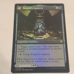 MTG Kaldheim Tergrid God of Fright & Tergrid's Lantern Foil 112/285 113/285 - Image 2