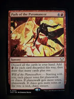 Path of the Pyromancer NM Commander: March of the Machine MTG FREE SHIPPING - Image 1