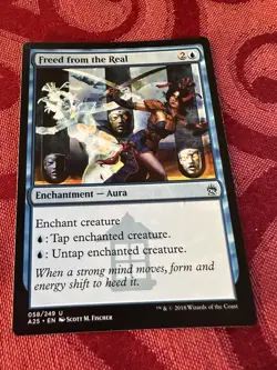 FREED FROM THE REAL MASTERS 25 MTG MAGIC THE GATHERING - Image 1