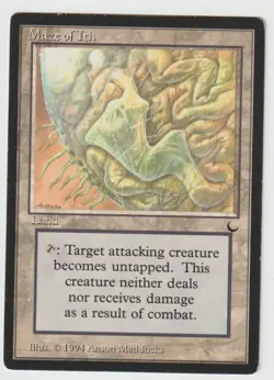 MAGIC THE GATHERING MAZE OF ITH THE DARK EDITION LIGHTLY PLAYED - Image 1