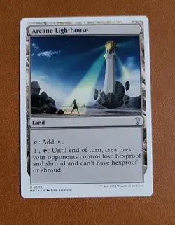 NM Arcane Lighthouse #0102 White Border Mystery Booster 2 MB2 - Image 1