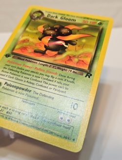 Dark Gloom 36/82 Uncommon 1st Edition Team Rocket Pokemon 1767 - Image 2