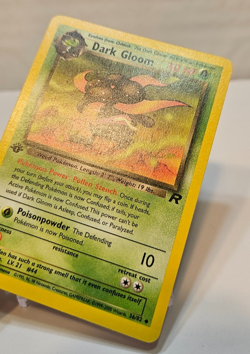 Dark Gloom 36/82 Uncommon 1st Edition Team Rocket Pokemon 1767 - Image 3