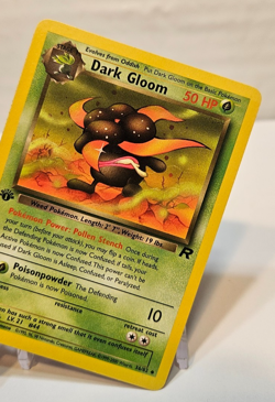 Dark Gloom 36/82 Uncommon 1st Edition Team Rocket Pokemon 1767 - Image 4