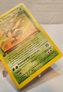 Dark Gloom 36/82 Uncommon 1st Edition Team Rocket Pokemon 1767 - Image 5