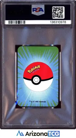 Pokemon 1999 Arcanine Green-6 Diamonds Bicycle Pokemon Mini Playing Cards PSA 10 - Image 2