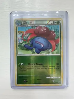 Pokemon Gloom 27/90 Reverse Holo HS Undaunted LP - Image 1