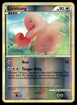 Lickitung Triumphant Reverse Holo 66/102 Pokemon TCG - Image 1