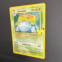 Venusaur 15/102 Celebrations: Classic Collection Pokemon Holo - Image 4
