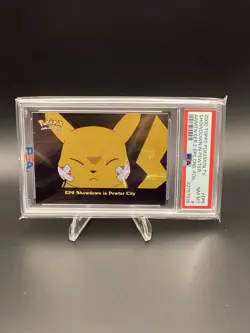 2000 Topps Pokemon TV Animation Series 2 Showdown in Pewter City Foil #EP5 PSA 8 - Image 2