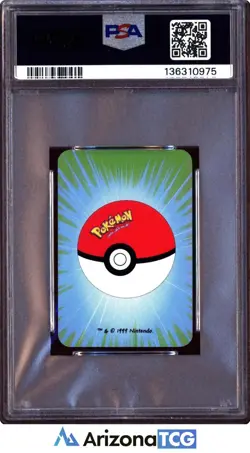 Pokemon 1999 Growlithe Queen Diamonds Bicycle Pokemon Mini Playing Cards PSA 10 - Image 2