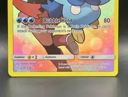 Piplup 239/236 Cosmic Eclipse Full Art Secret Rare Holo Pokemon Card NM/M - Image 5