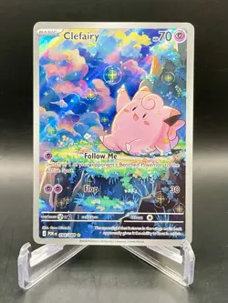 Clefairy 094/088 Perfect Order Illustration Rare Full Art Holo Pokemon Card NM/M - Image 1