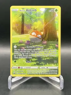 Hisuian Voltorb GG01/GG70 Crown Zenith Galarian Gallery Full Art Pokemon Card NM - Image 1