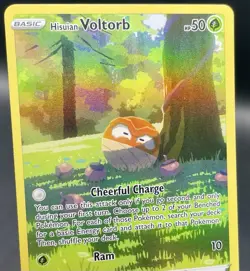 Hisuian Voltorb GG01/GG70 Crown Zenith Galarian Gallery Full Art Pokemon Card NM - Image 3