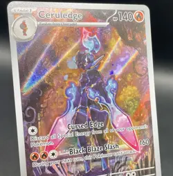Ceruledge 197/191 Surging Sparks Illustration Rare Full Art Holo Pokemon Card NM - Image 3