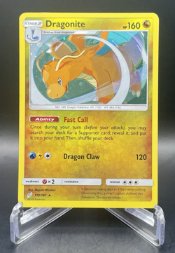 Dragonite 119/181 Sun & Moon: Team Up Promo Cosmos Holo Rare Pokemon TCG NM/M - Image 1