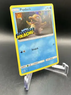 Psyduck SM199 (Detective Pikachu Stamped) Black Star Promo Holo Pokemon Card - Image 3
