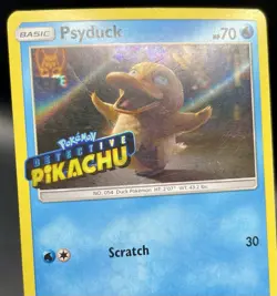 Psyduck SM199 (Detective Pikachu Stamped) Black Star Promo Holo Pokemon Card - Image 5