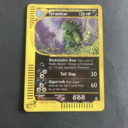 Tyranitar / Despotar - Near Mint H28/H32 - Pokemon Aquapolis Holo Rare Card ENG - Image 1