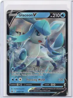 Glaceon V SWSH196 Sword & Shield Promo Cards Pokemon TCG - Image 1