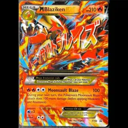 M Blaziken EX XY86 XY Promos Holo Promo English 210 HP Pokemon TCG - Image 1
