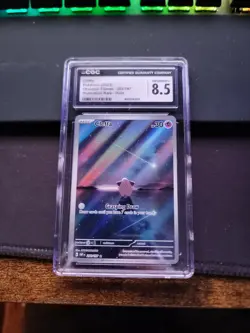 Pokemon Cleffa 202/197 SV03 Obsidian Flames Illustration Rare Holo CGC 8.5 2023 - Image 1