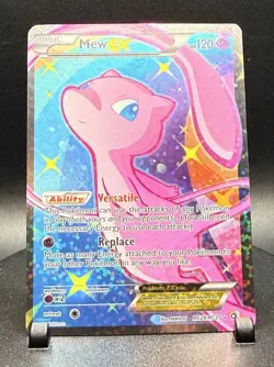 Mew EX (Full Art) RC24/RC25 Pokemon Legendary Treasures: Radiant Collection Holo - Image 1