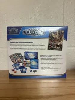 Pokemon TCG Stellar Crown Pokemon Center Exclusive ETB Elite Trainer Box Sealed - Image 4