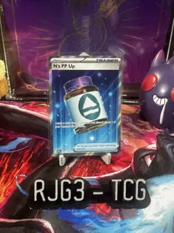 N's PP Up 262/217 Full Art Trainer - ASC EN Ascended Heroes Pokemon - NM - Image 1