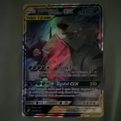 Pokemon Mega Sableye & Tyranitar GX 126/236 SM Unified Minds Holo TAG TEAM GX - Image 1