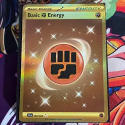 Basic Fighting Energy - 258/198 - Hyper Rare - Pokemon Scarlet & Violet - Image 1