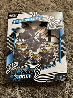 Black bolt Pokemon Binder Collection - Image 1